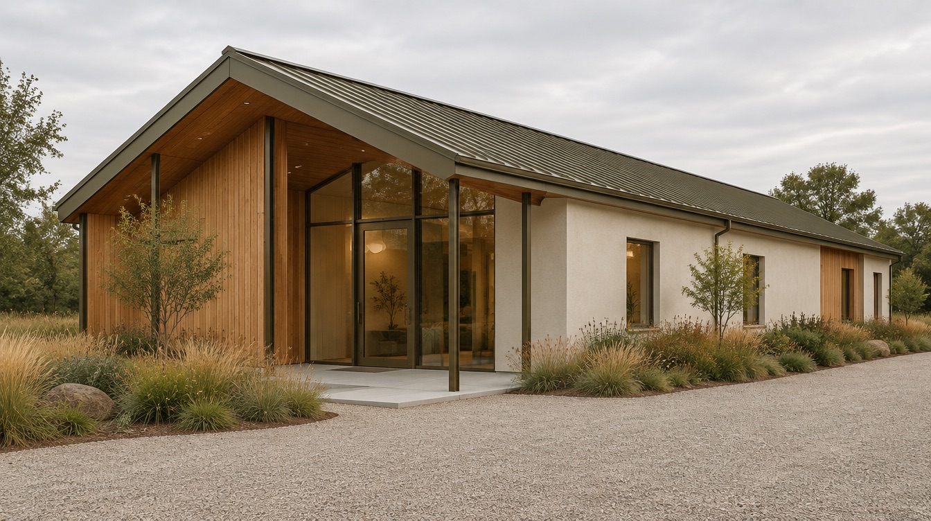 Northwest exterior view of the Aldergate Dental Studio concept