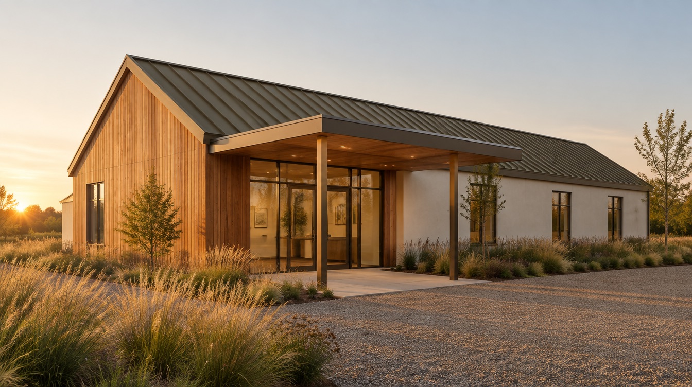 Exterior view of Aldergate Dental Studio, southwest corner
